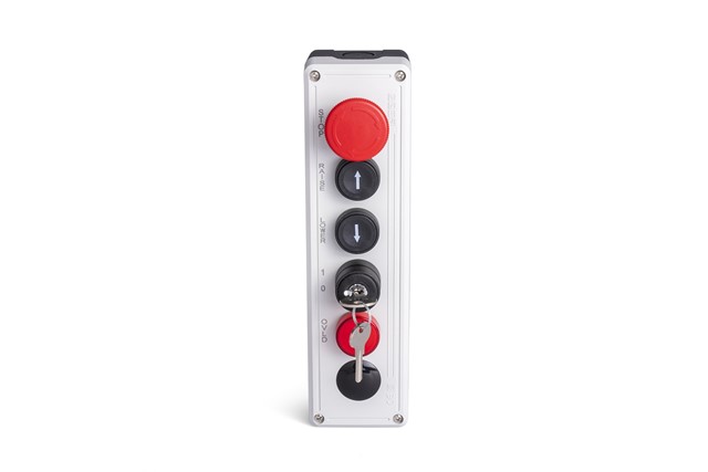 PY Series Plastic 6 Holes CP200E + 2*CP102DHOY + MBSD024K + CP101AA20 Grey-Black Control Box